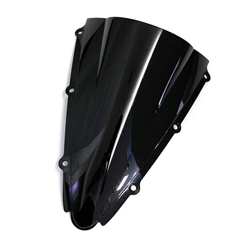 Motorrad Windschutzscheibe Shield Wind Screen Windschutzscheibe für Yamaha YZF R1 2000-2001 （Schwarz） von psler