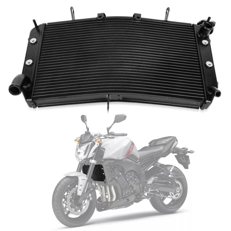 Ölkühler Kühler Motorkühler Wassertankkühler für FZS 1000 2006-2015,für FAZER 1000 FZ1S FZ1N 2006-2012,für FZ8 FZ-N FZ-S 2011-2015 PSLER Motorradzubehör von PSLER