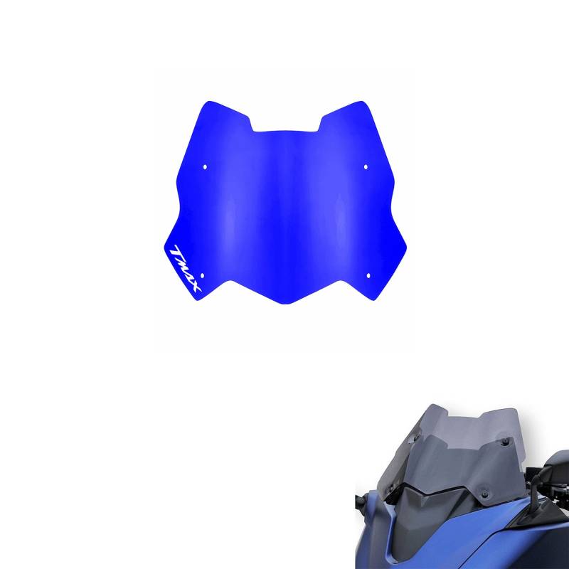 PSLER® Motorrad Windschutzscheibe Anwendbare Modelle Yamaha TMAX 530 SX DX 2017 (Blau) von PSLER