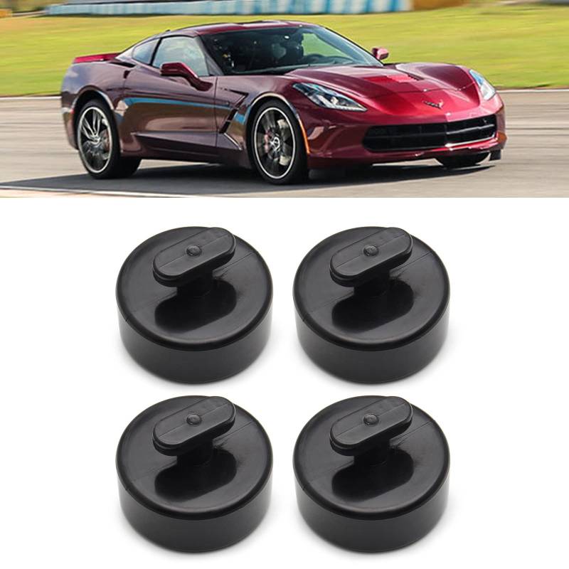 PSLER 4 STK. Jack Pad Jacking Lift Pad, Jack Point Pad Adapter Gummi Jacking Lift Pads Heben Sie Jack Pucks Hoist Jack Points für Corvette C5 C6 C7 C8 GS Z von PSLER