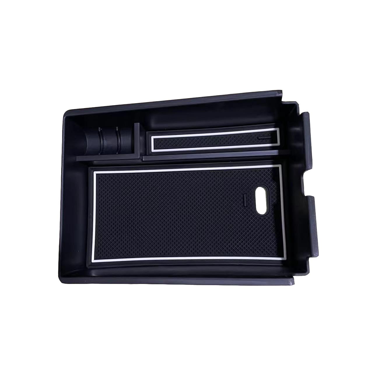 PSLER Auto Mittelkonsole Armlehne Sekundäres Organizer Tablett für Kia Sportage NQ5 EX/LX/SX/X-Line 2022 2023 2024, Auto-Multifunktions-Staufach Organizer Innenraum Zubehör von PSLER