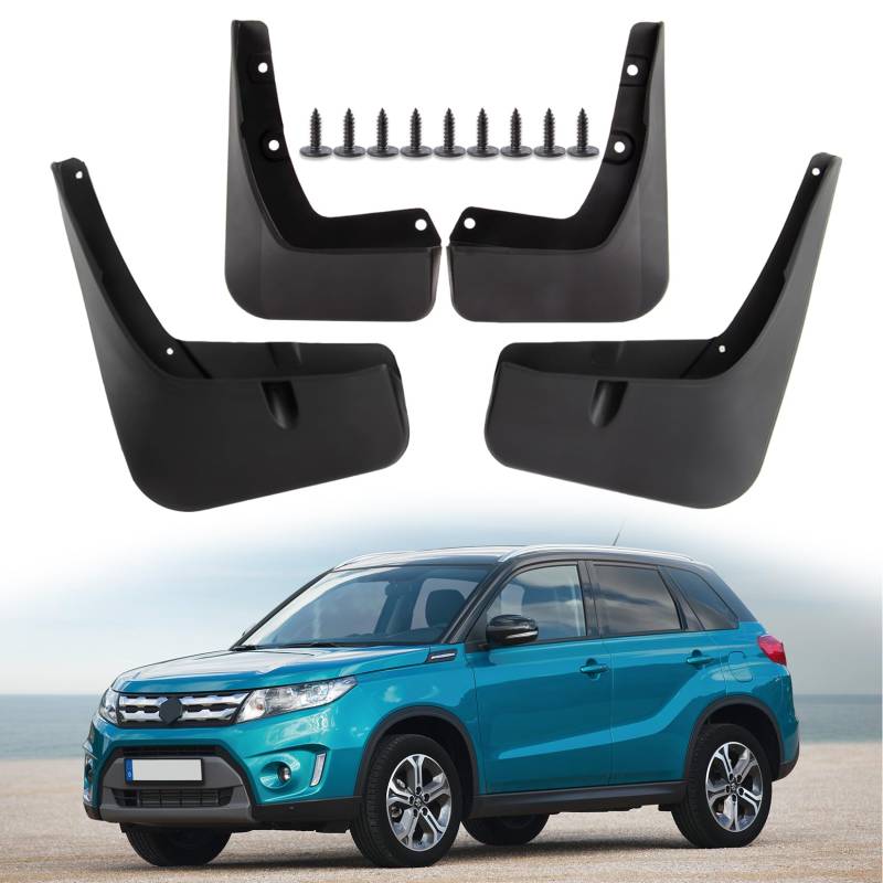 PSLER Auto Schmutzfänger Kotflügel Spritzschutz Kit für Vitara 2016-2024 von PSLER