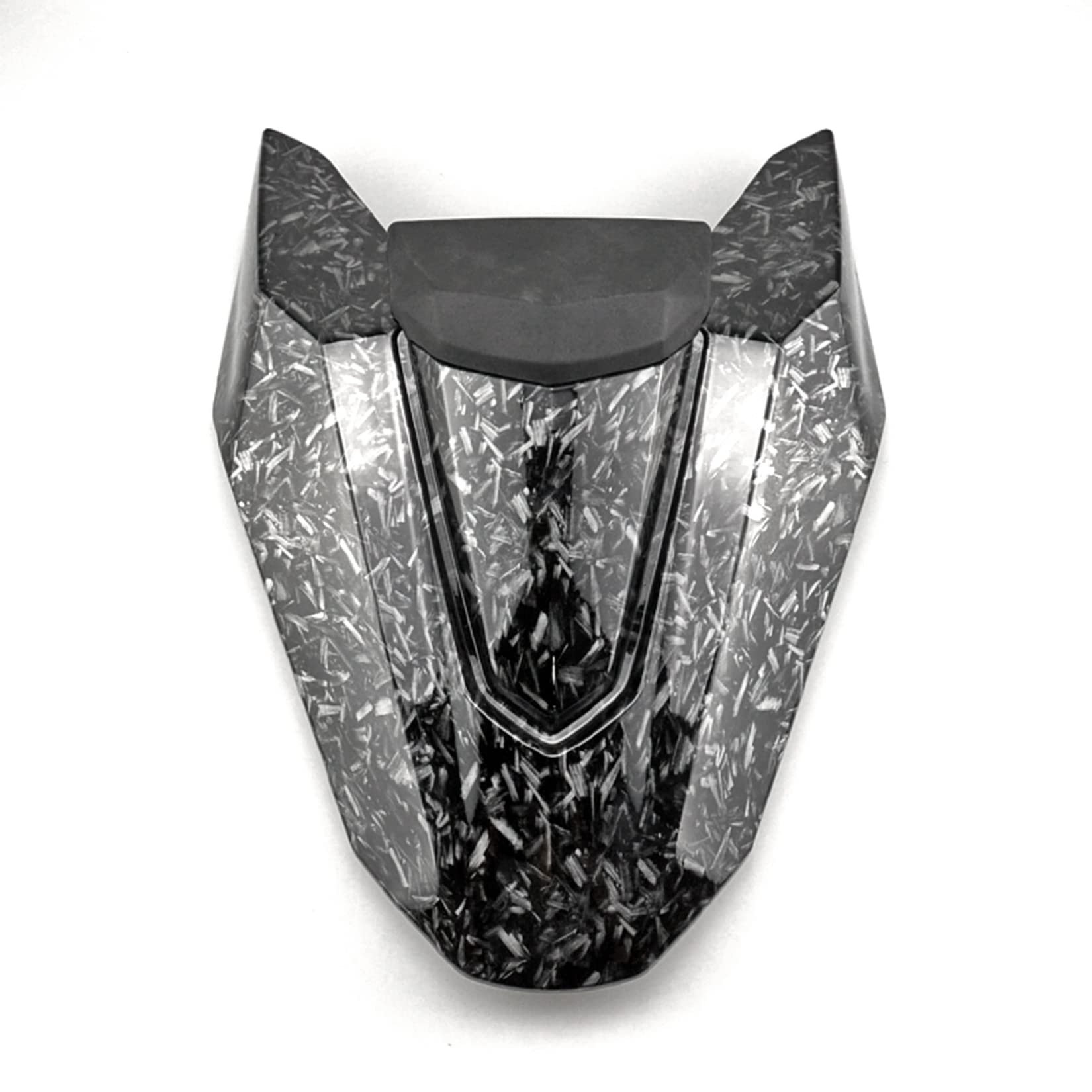 Soziusabdeckung Rücksitzbezug für CB650R CBR650R 2018 2019 2020 2021 2022 2023 PSLER Sitzkappe Heckverkleidung Motorradzubehör(Geschmiedetes Carbon) von PSLER