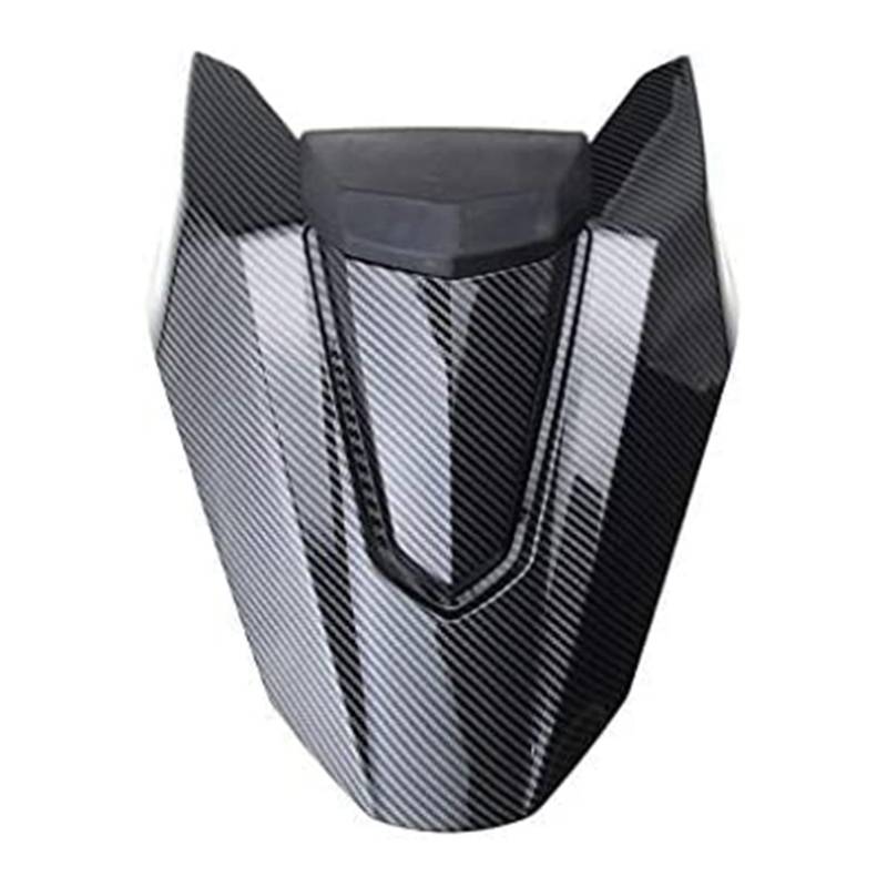 Soziusabdeckung Rücksitzbezug für CB650R CBR650R 2018 2019 2020 2021 2022 2023 PSLER Sitzkappe Heckverkleidung Motorradzubehör(Kohlefaser) von PSLER