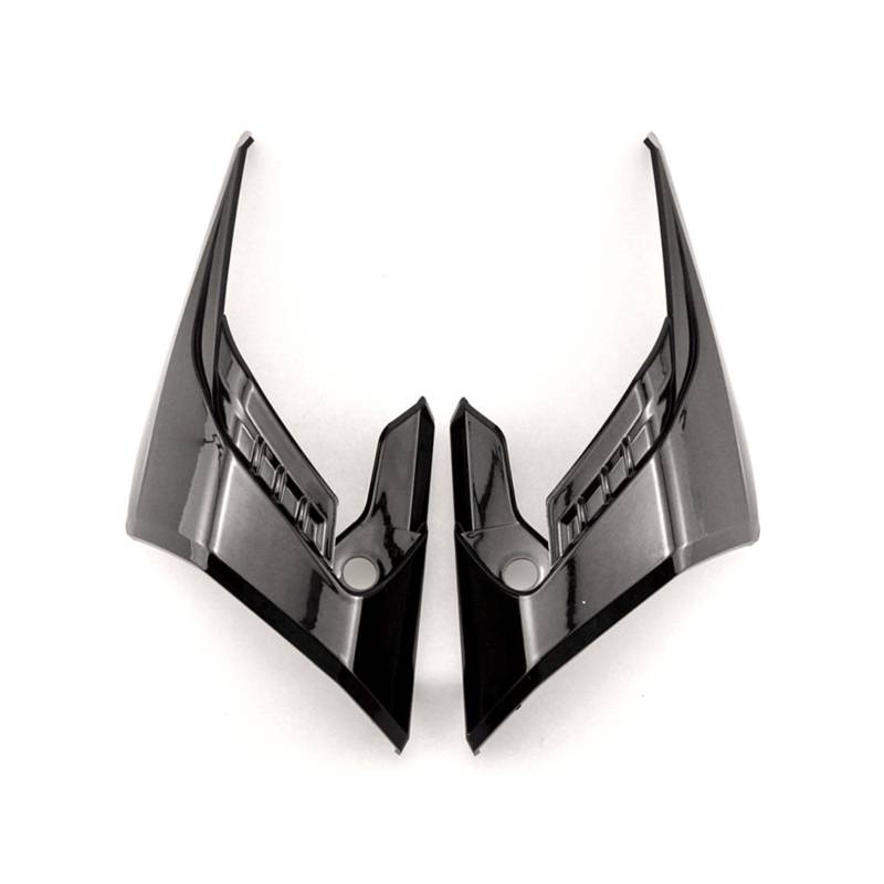 Verkleidungsabweiser für CB650R 2018 2019 2020 2021 2022 2023, PSLER Motorrad Winglets Fin Trim Abdeckung Protector Dekoratives Zubehör(Hochschwarz) von PSLER