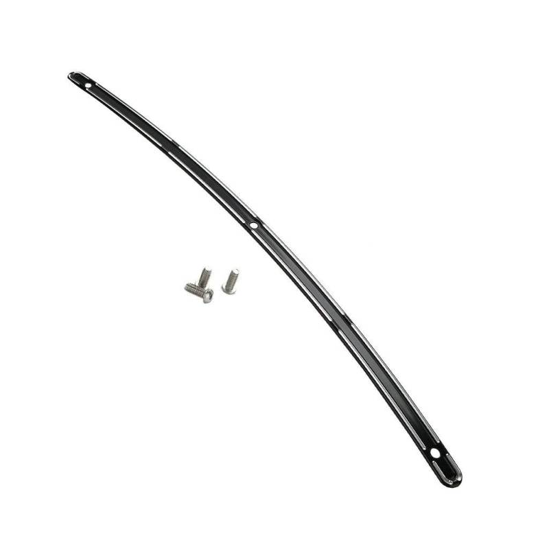 Windschutzscheiben-Verkleidung für Touring FLHT FLHX 1996–2013, Aluminium, Schwarz von PSLER