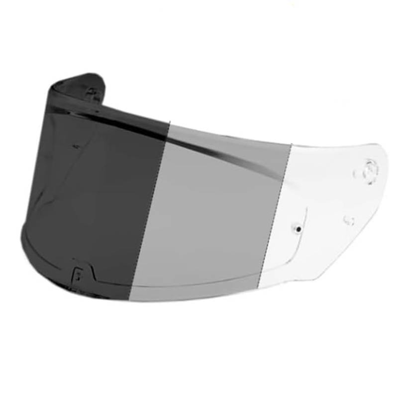 PSLER Helm Visier für LS2 Outer FF320 Rapid FF353 Assault FF328 Stream FF800,Helmvisier Getöntes Visier Motorradhelm Zubehör Ersatz(Photochromatisch) von PSLER