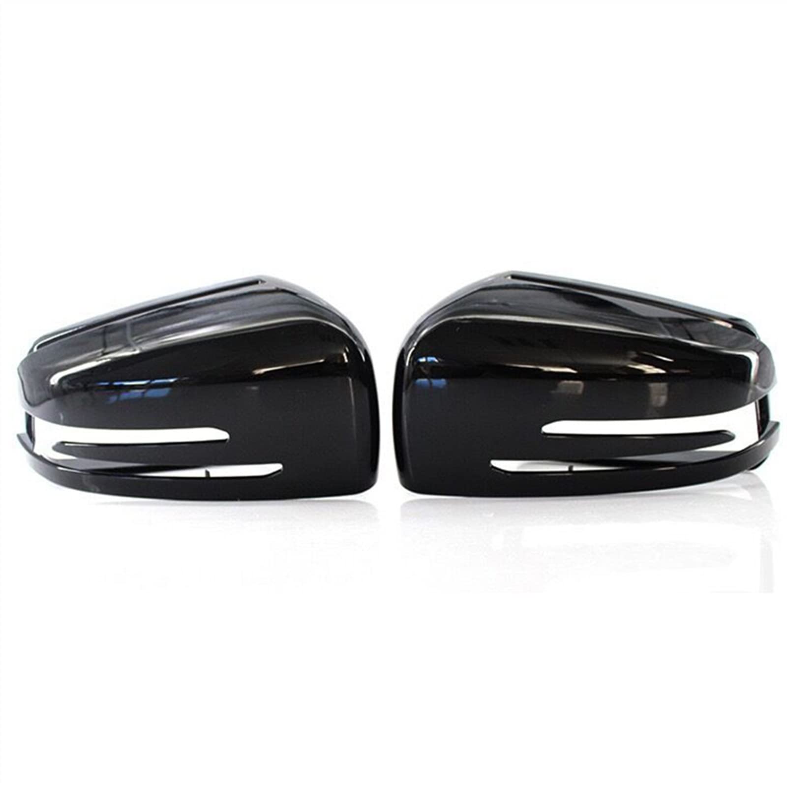 Für Für Benz Für ML-Klasse W166 Für GL X166 Für GLS X166 Für GLE W166 / Für GLE Für Coupe C292 Seitenrückspiegelabdeckung Spiegelkappen Seitenspiegelkappe (Farbe : 1 pair black) von qizhoubaihuo