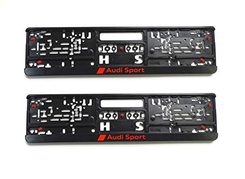 Original Sport Kennzeichenhalter 2er Set von quattro GmbH