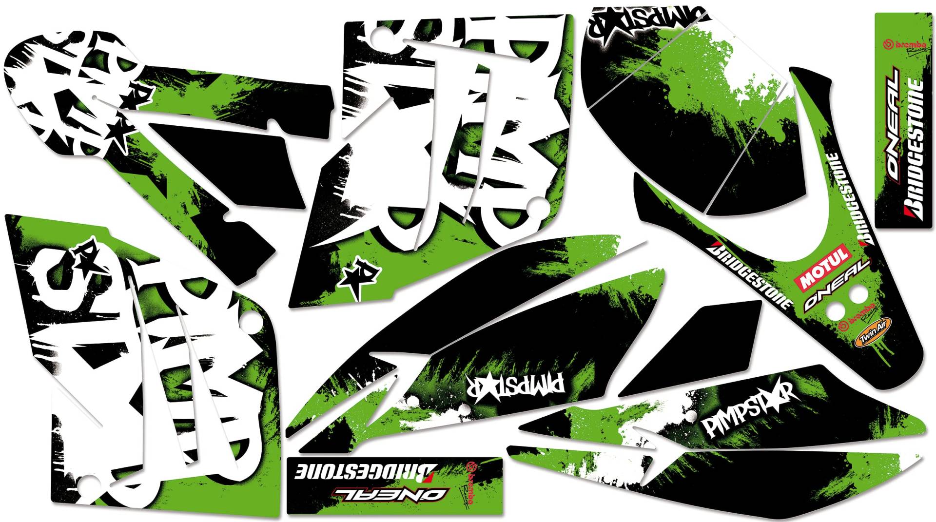 Stickers MZ MUZ RT 125 SX SM FULLKIT Dekor Aufkleber - Decals von race-styles