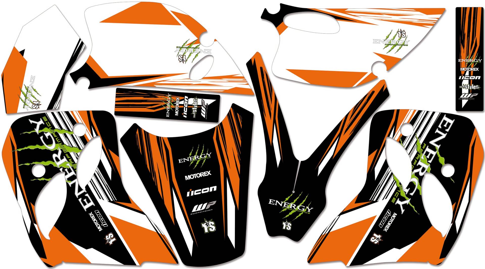 race-styles Aufkleber kompatibel mit KTM LC4 ab 1994-1998 LC4 EGS SC 400 | LC4 Duke SX SC EGS 620 | DEKOR Decals Graphics race-styles Aufkleber kompatibel mit KTM LC4 ab 1994-1998 LC4 EGS SC 400 | LC4 Duke SX SC EGS 620 | DEKOR Decals Graphics von race-styles
