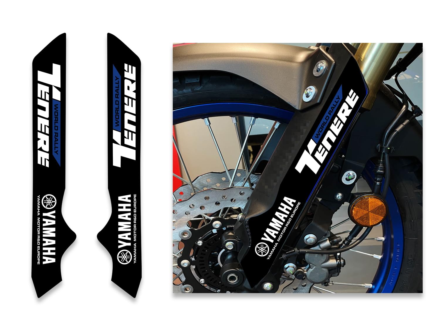 race-styles Aufkleber kompatibel mit Yamaha Tenere 700 World Raid Rally Extreme Dekor Aufkleber Gabelschützer race-styles Aufkleber kompatibel mit Yamaha Tenere 700 World Raid Rally Extreme Dekor Aufkleber Gabelschützer von race-styles