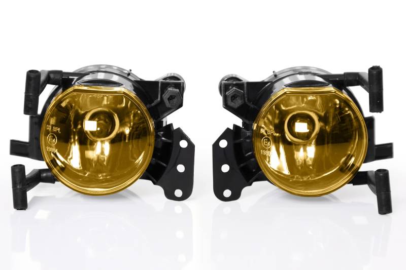 racing24de Nebelscheinwerfer Set, gelb, klar von racing24de