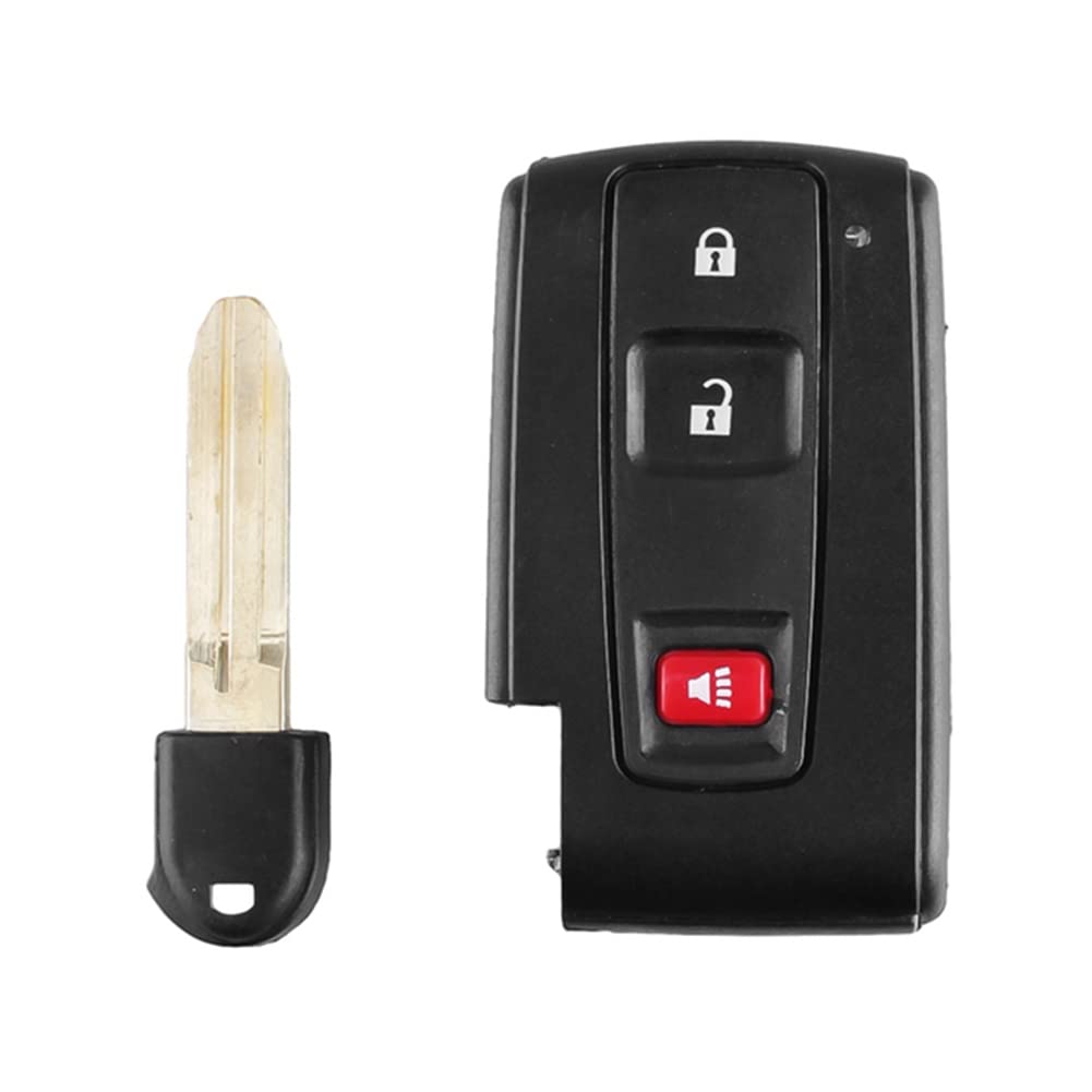 rahl 3 Tasten Smart Remote Autoschlüssel Shell Fall für Prius 2004 2005 2006 2007 2008 2009 Verso Schlüssel Abdeckung von rahl
