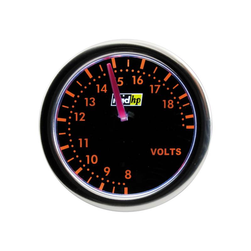 Raid HP 660255 Voltmeter, Zusatzinstrument Night Flight Rot von Raid HP