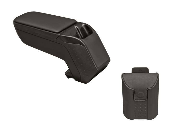 Rati Armster2 Armlehne passend für SEAT LEON 2020- (+12V Cable) [black] w pocket Mittelarmlehne mit Staufach, passgenau zum Mittelkonsole von rati