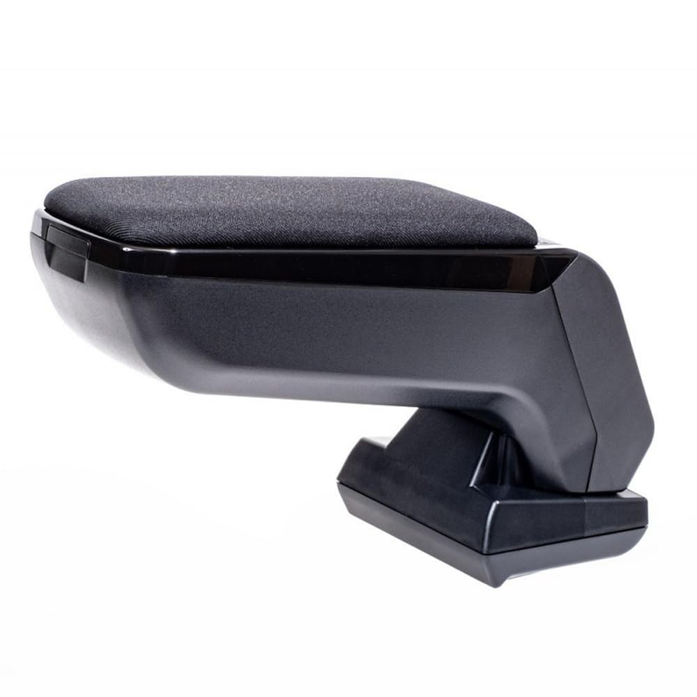 rati Armster S Armret kompatibel mit Hyundai Solaris-Verna 2011-2017 [Stoff, schwarz] von rati