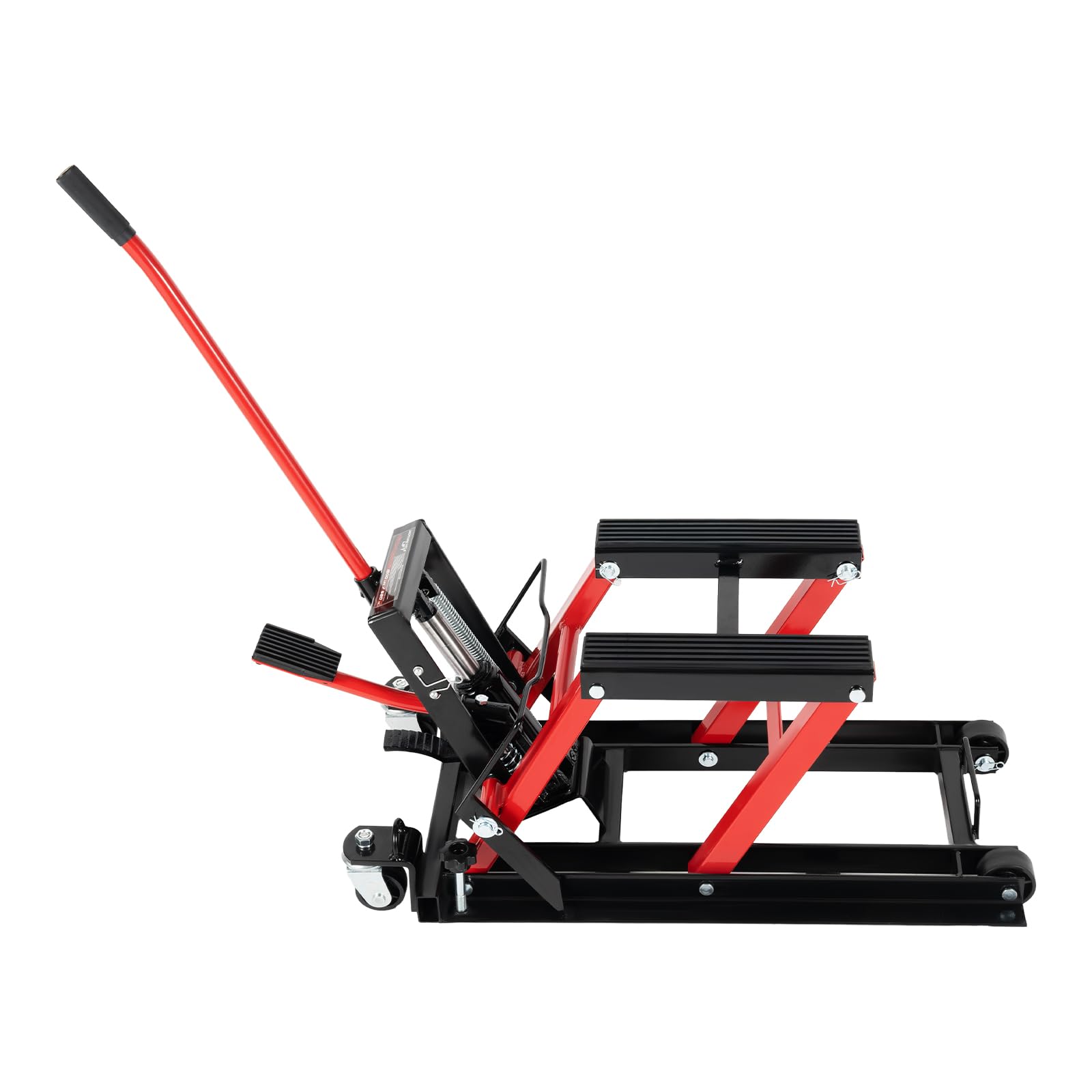 Hydraulischer MotorradstäNder Aufzug 1500 Lbs KapazitäT Stahl ATV AufzüGe Stand Hoist Mit RäDern Und Griff Hydraulischer MotorradstäNder Aufzug 1500 Lbs KapazitäT Stahl ATV AufzüGe Stand Hoist Mit RäDern Und Griff von ravixia