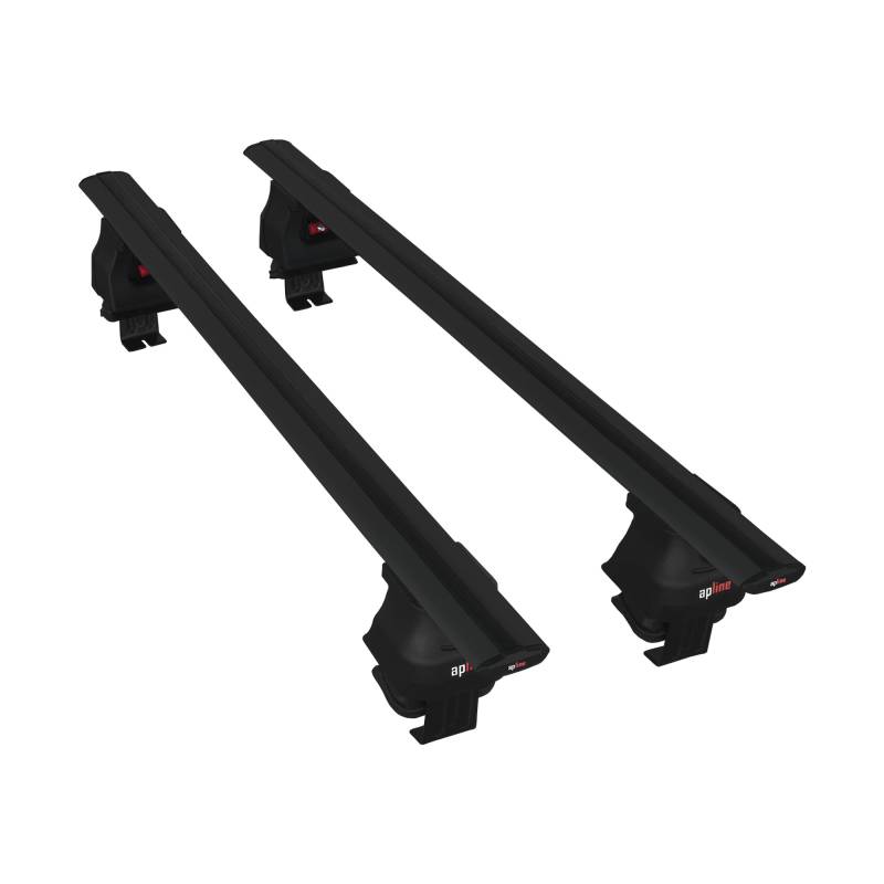 Kompatibel mit Peugeot 106 1992-2004 Relingträger ACE-4 Dachträger Gepackträger SCHWARZ von re&ar tuning