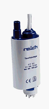 Reich Tauchpumpe 12 l/min 0,6 bar Rückschlagventil SB von reich
