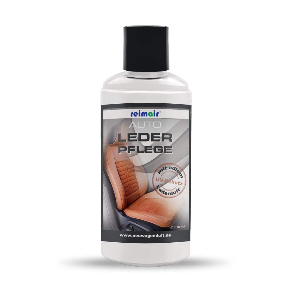 reimair New Car Auto Lederpflege mit Lederduft 200 ml in Profiqualität von reimair