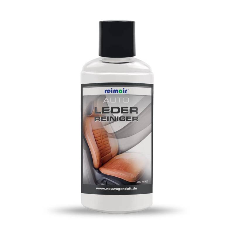 reimair NewCar Auto Lederreiniger mit exklusivem Lederduft 200 ml Profiprodukt für alle Glattlederarten von reimair