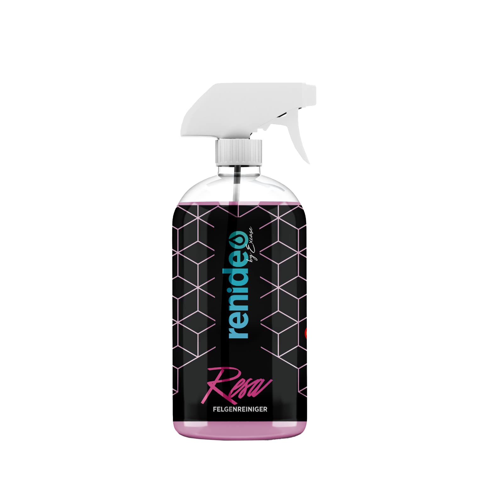 Renideo Auto Felgenreiniger Spray - Resa - Professionelle Felgenpflege mit Farbumschlag, pH-neutral, Alufelgen & Stahlfelgen, Made in Germany, 500ml von renideo