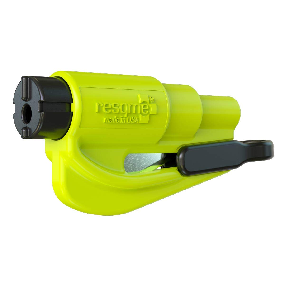 Resqme GBO-RQM-YELLOWFLUO Das Rettungswerkzeug als Schlüsselanhänger, Gelb (Safety Yellow), 1er-Set von resqme