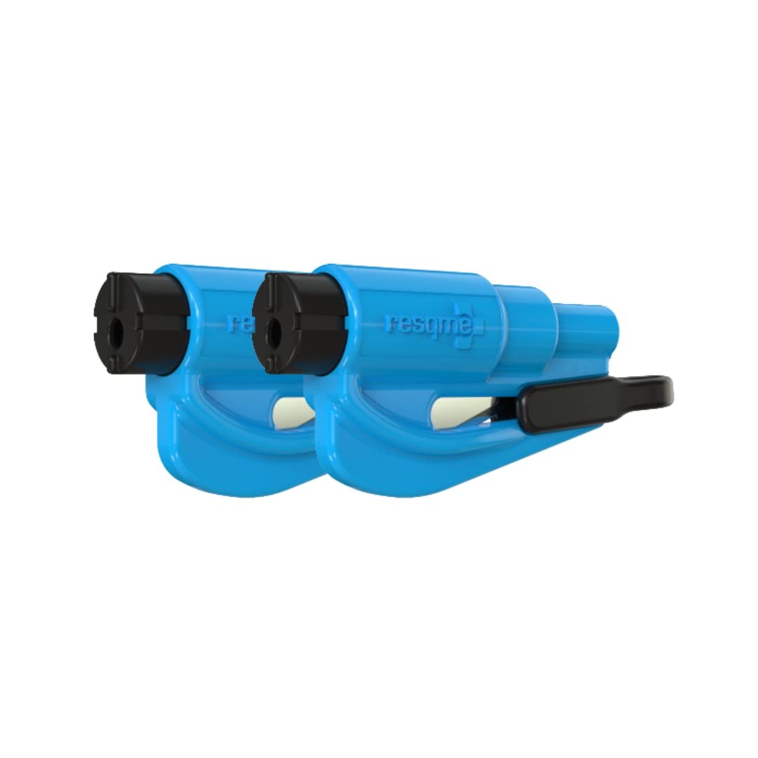 Resqme GBO-RQMTWIN-BLAU Das Rettungswerkzeug als Schlüsselanhänger, Blau, 2er-Set Resqme GBO-RQMTWIN-BLAU Das Rettungswerkzeug als Schlüsselanhänger, Blau, 2er-Set von resqme