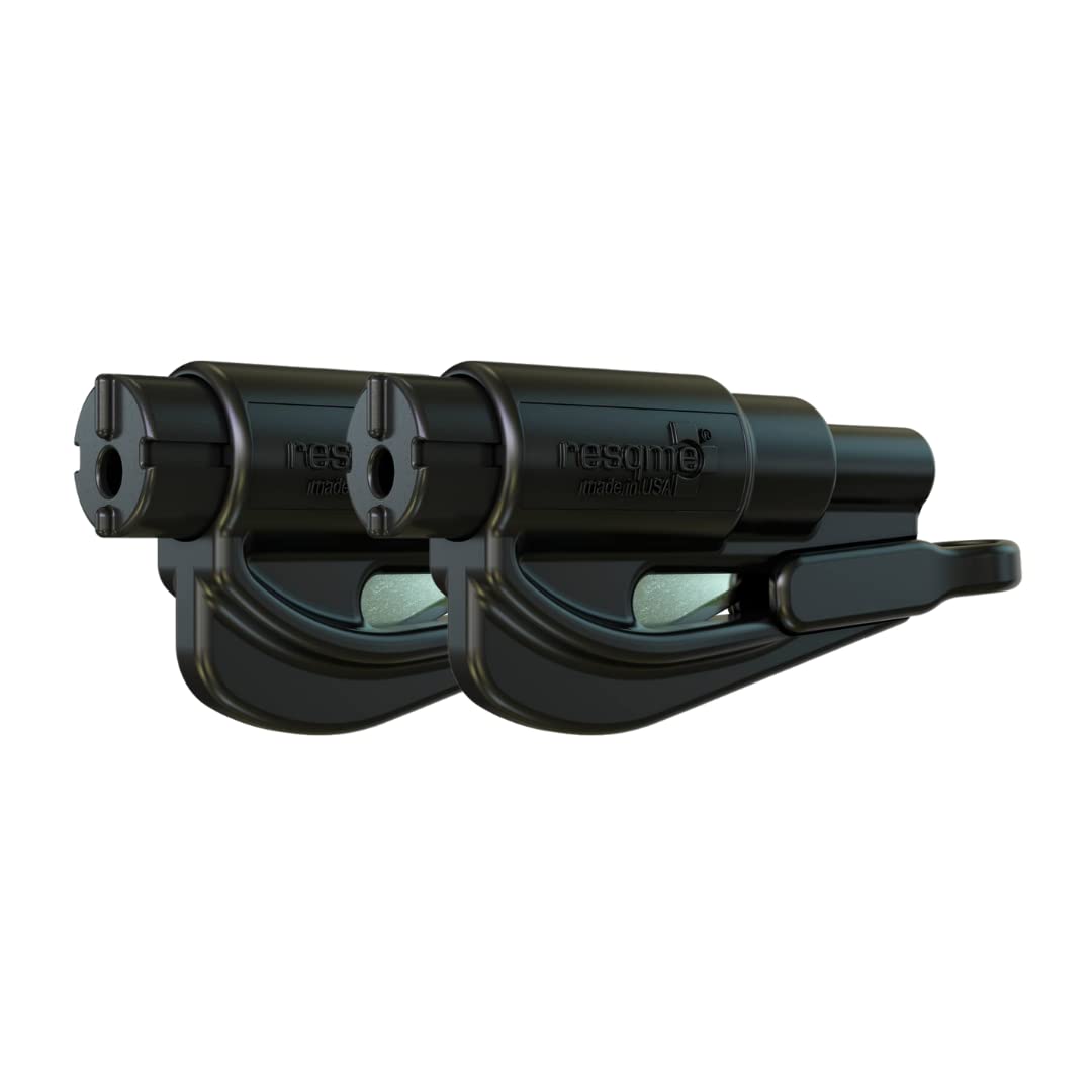 Resqme GBO-RQMTWIN-SCHWARZ Das Rettungswerkzeug als Schlüsselanhänger, Schwarz, 2er-Set Resqme GBO-RQMTWIN-SCHWARZ Das Rettungswerkzeug als Schlüsselanhänger, Schwarz, 2er-Set von resqme