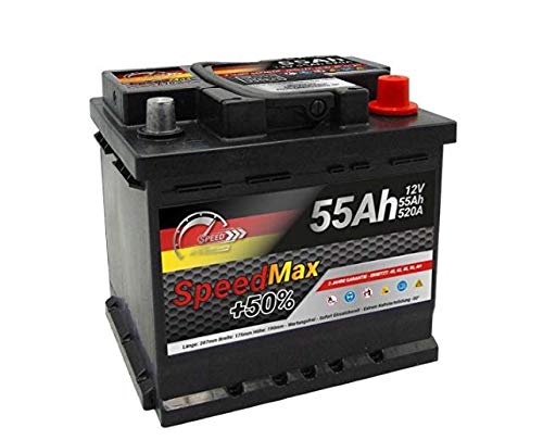 Autobatterie Speed Max ersetzt (55 Ah) von SMC