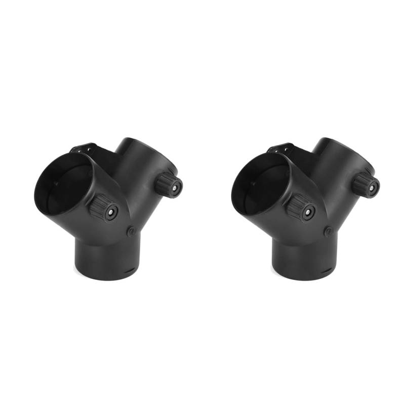 rieder 2 Stücke 60 mm Y-Förmiger Parken Standheizung Entlüftung Auspuff Anschluss mit Doppelter Regulierung Ventil Klappe für Luft Erhitzer von rieder