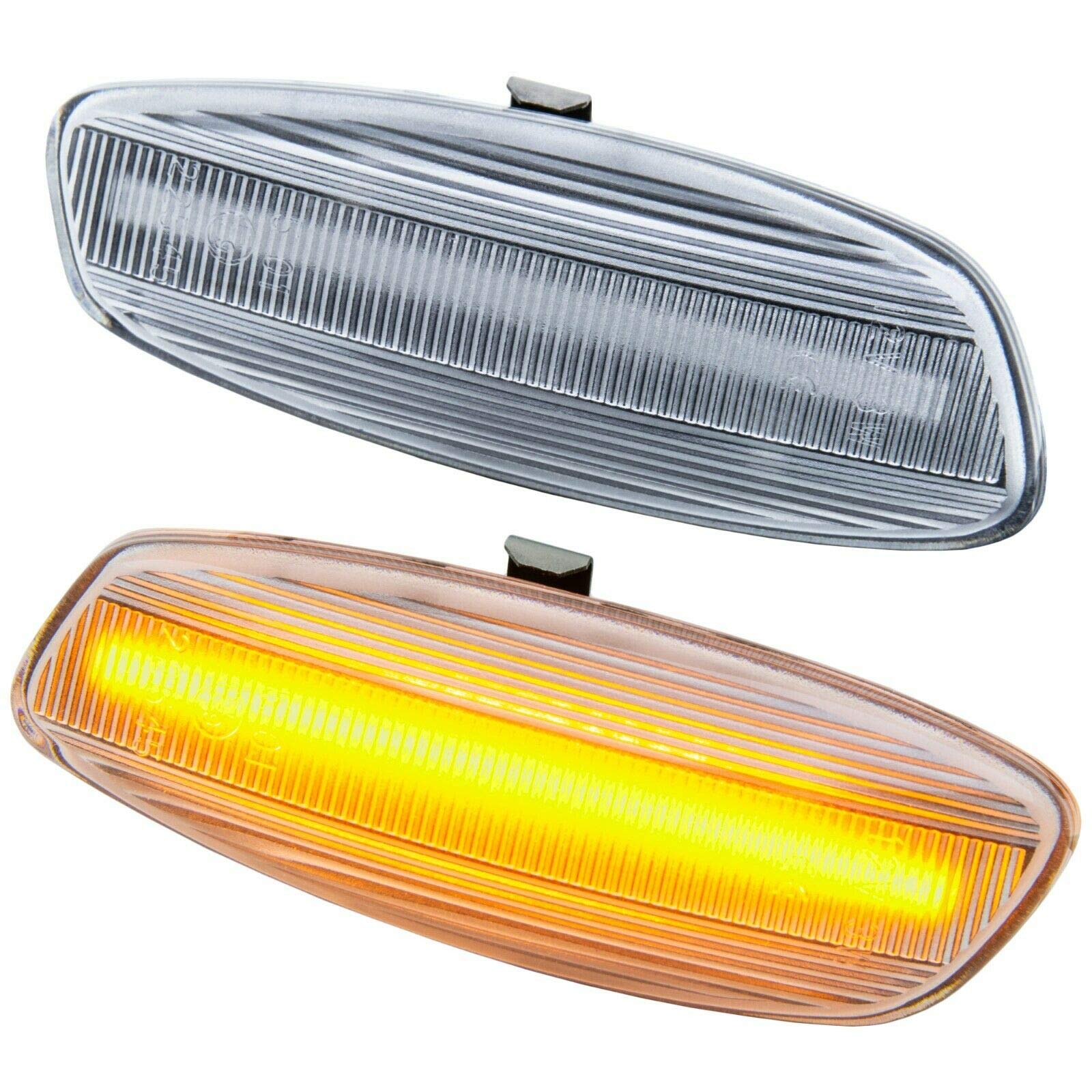 rm-style LED SEITENBLINKER Modell KLARGLAS [7608] von rm-style