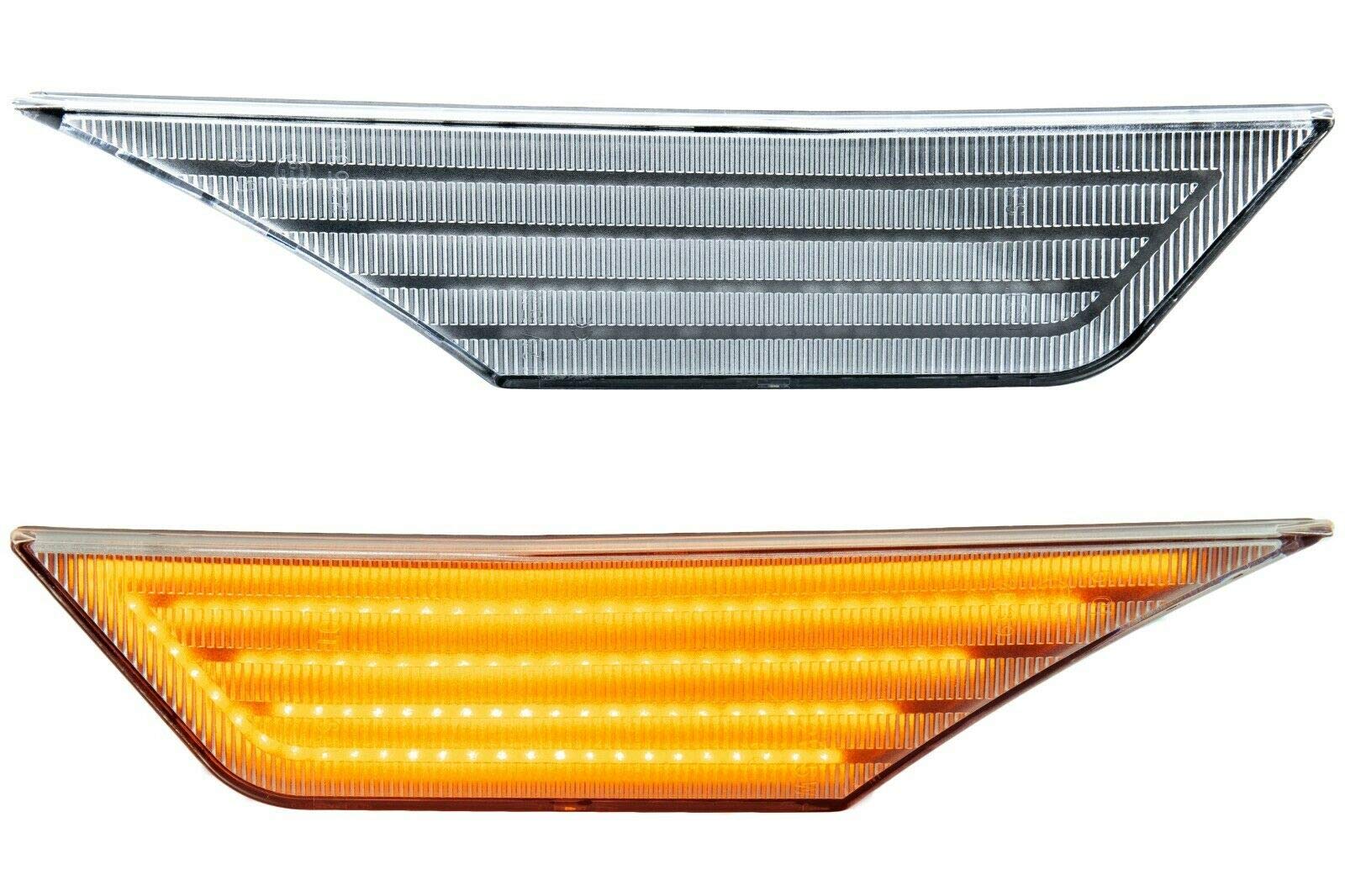 rm-style LED SEITENBLINKER kompatibel für Civic X Typ FC FK | Type R ab BJ 2015 KLARGLAS 71110 von rm-style