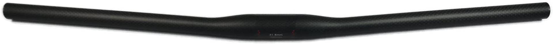 Roadkey Lenker für Fahrradlenker, flach, Karbonfaser, Durchmesser 31,8 mm, Bicylcle Carbon MTB Mountain Road Lenker Länge 660 mm (660 mm schwarz, 3 K matt) von roadkey