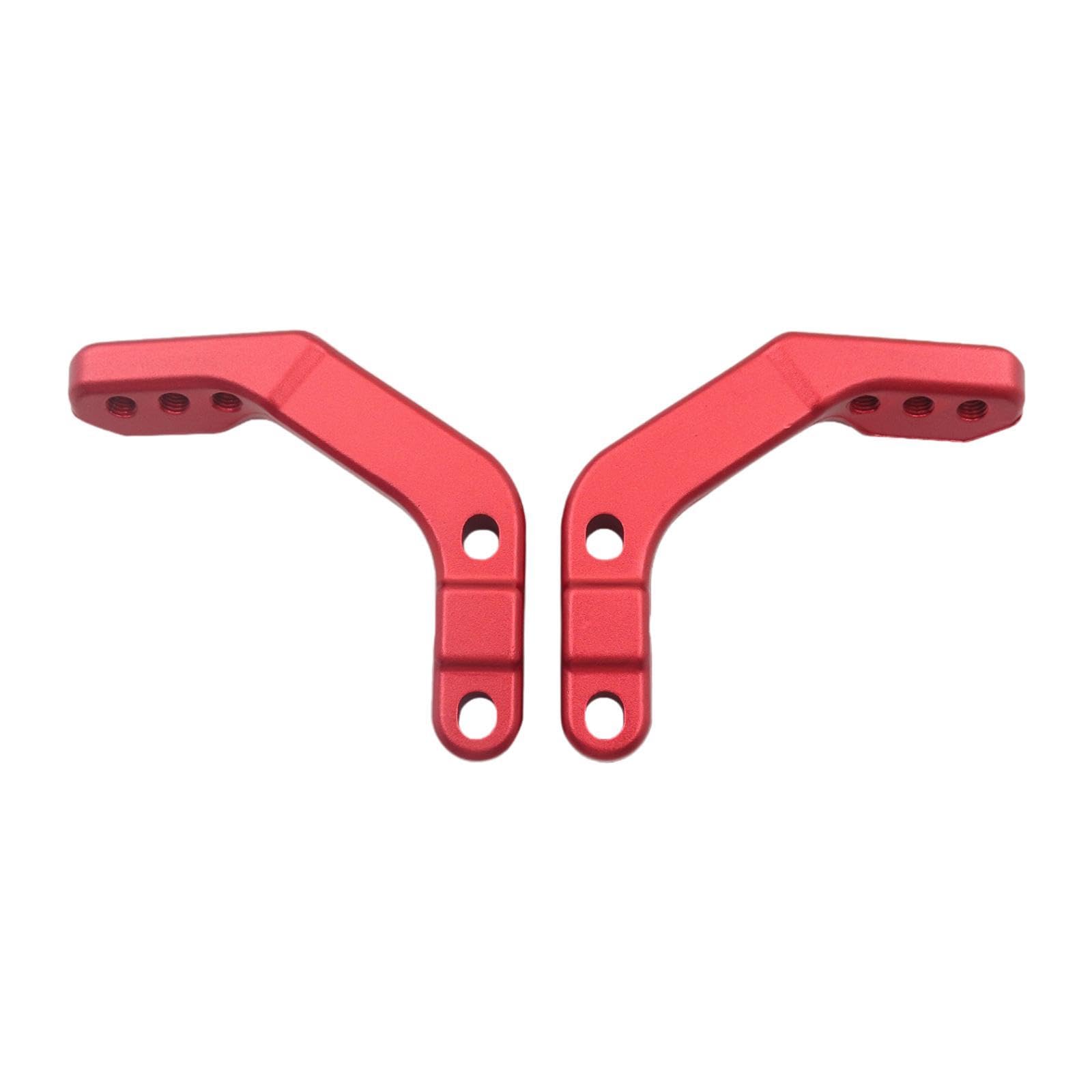 rockible Halterungen für Handschutz aus Aluminiumlegierung für 28 mm Lenker von Motorrädern und ATVs, Rot rockible Halterungen für Handschutz aus Aluminiumlegierung für 28 mm Lenker von Motorrädern und ATVs, Rot von rockible
