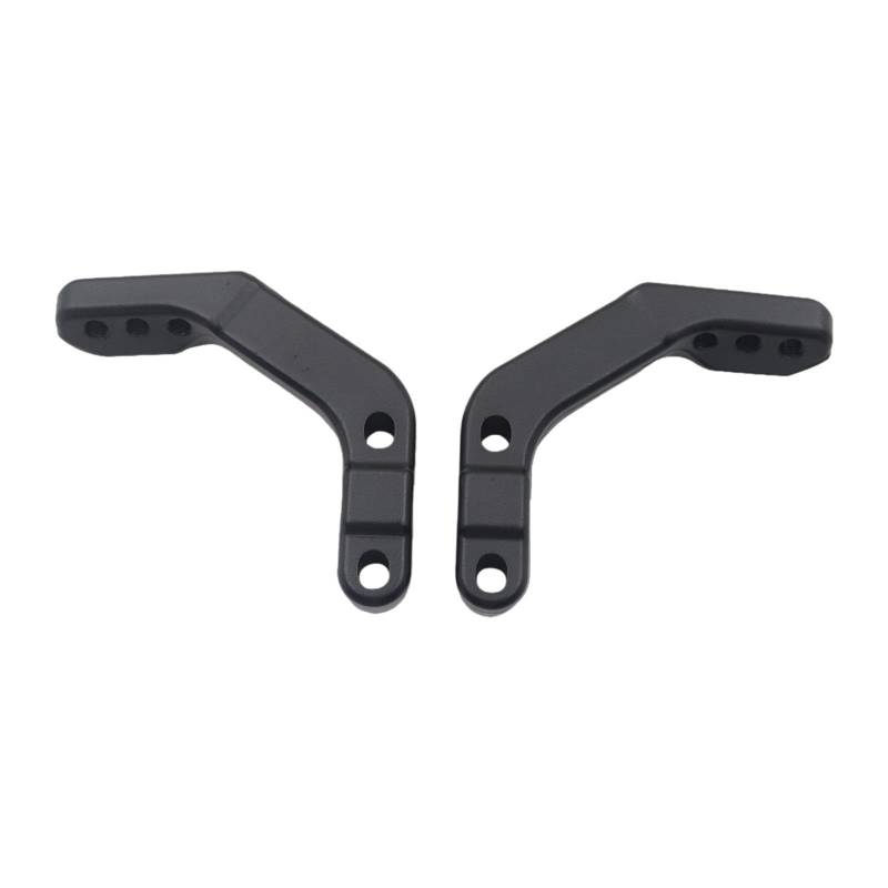 rockible Halterungen für Handschutz aus Aluminiumlegierung für 28 mm Lenker von Motorrädern und ATVs, Schwarz von rockible