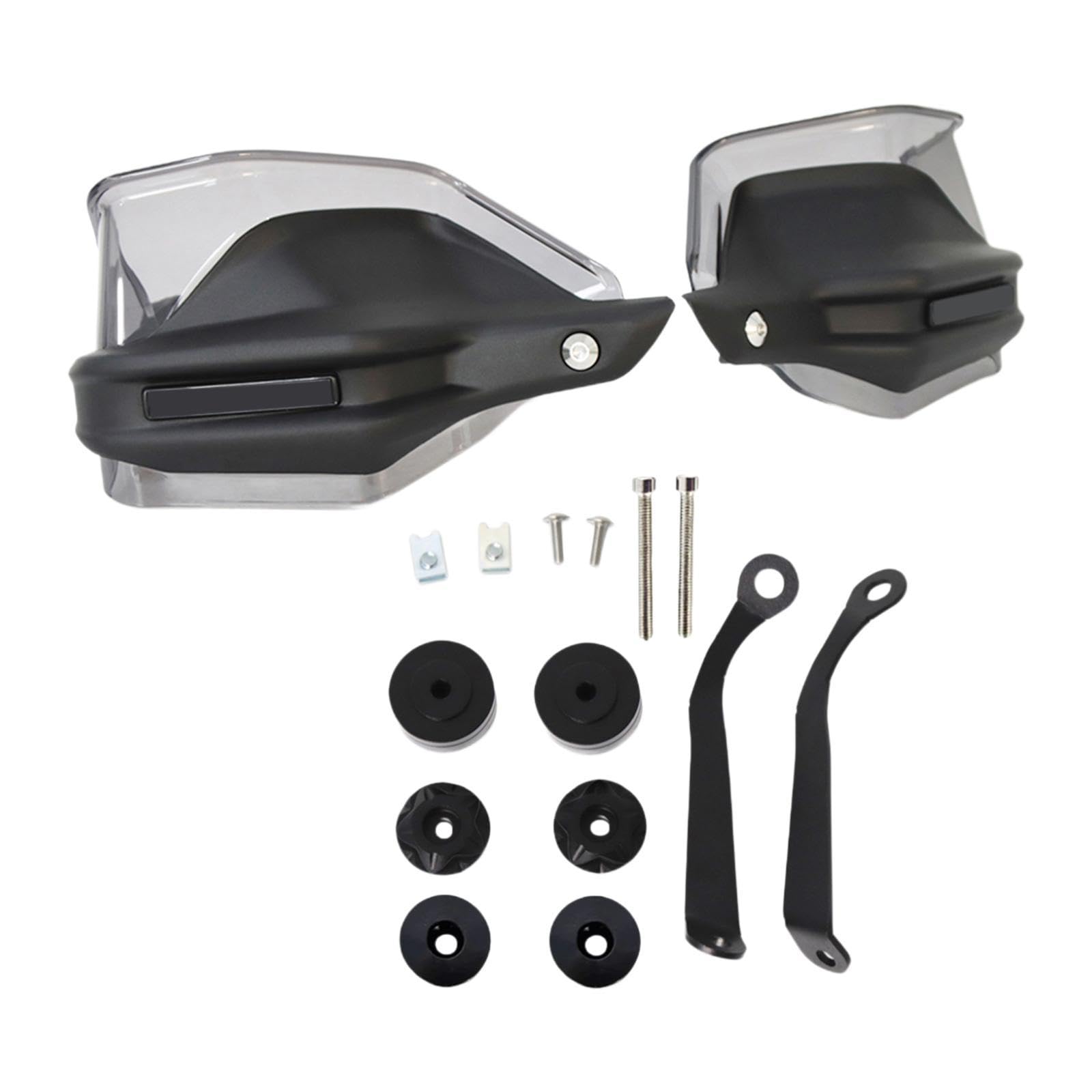 rockible Motorrad Lenker Windschutzscheibe für 368G Modelle Modifizierte Motorrad Handschützer Windschutz für Motorradzubehör, Grau rockible Motorrad Lenker Windschutzscheibe für 368G Modelle Modifizierte Motorrad Handschützer Windschutz für Motorradzubehör, Grau von rockible