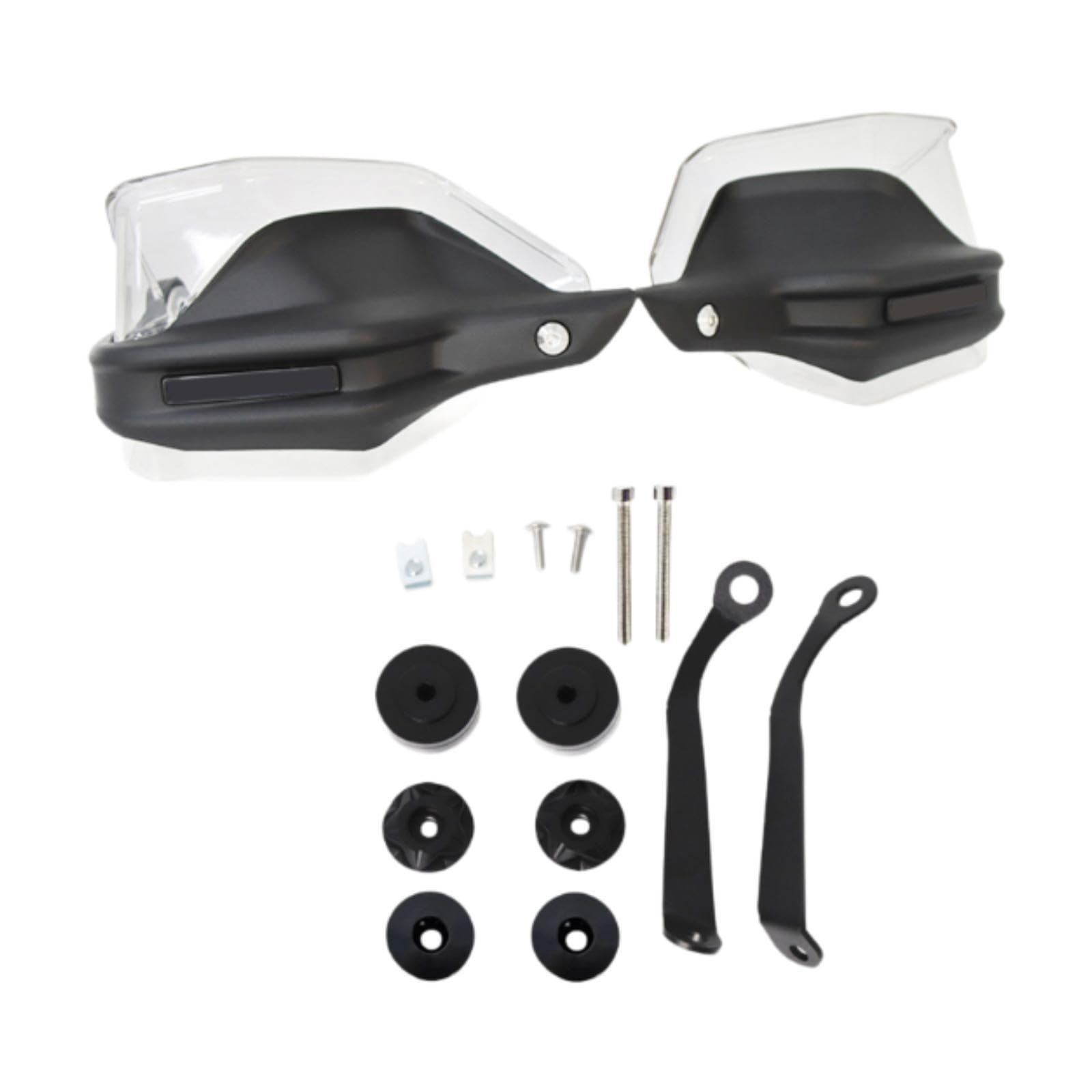 rockible Motorrad Lenker Windschutzscheibe für 368G Modelle Modifizierte Motorrad Handschützer Windschutz für Motorradzubehör, Klar rockible Motorrad Lenker Windschutzscheibe für 368G Modelle Modifizierte Motorrad Handschützer Windschutz für Motorradzubehör, Klar von rockible