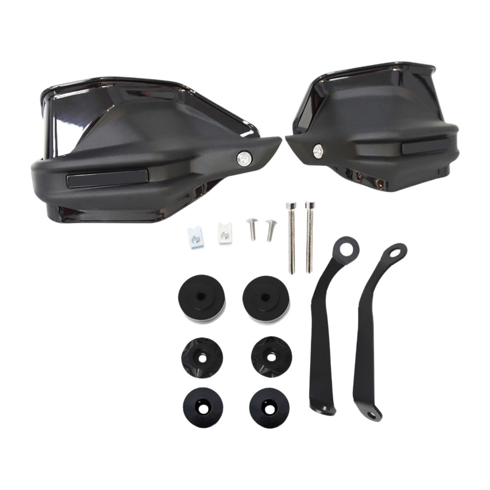 rockible Motorrad Lenker Windschutzscheibe für 368G Modelle Modifizierte Motorrad Handschützer Windschutz für Motorradzubehör, Schwarz rockible Motorrad Lenker Windschutzscheibe für 368G Modelle Modifizierte Motorrad Handschützer Windschutz für Motorradzubehör, Schwarz von rockible