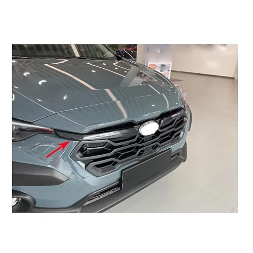 2 x schwarze Kohlefaser-Chrom-Kühlergrill, dekorative Zierleiste, kompatibel mit Subaru Crosstrek 2024, 2025, 2026 2 x schwarze Kohlefaser-Chrom-Kühlergrill, dekorative Zierleiste, kompatibel mit Subaru Crosstrek 2024, 2025, 2026 von rong-car1