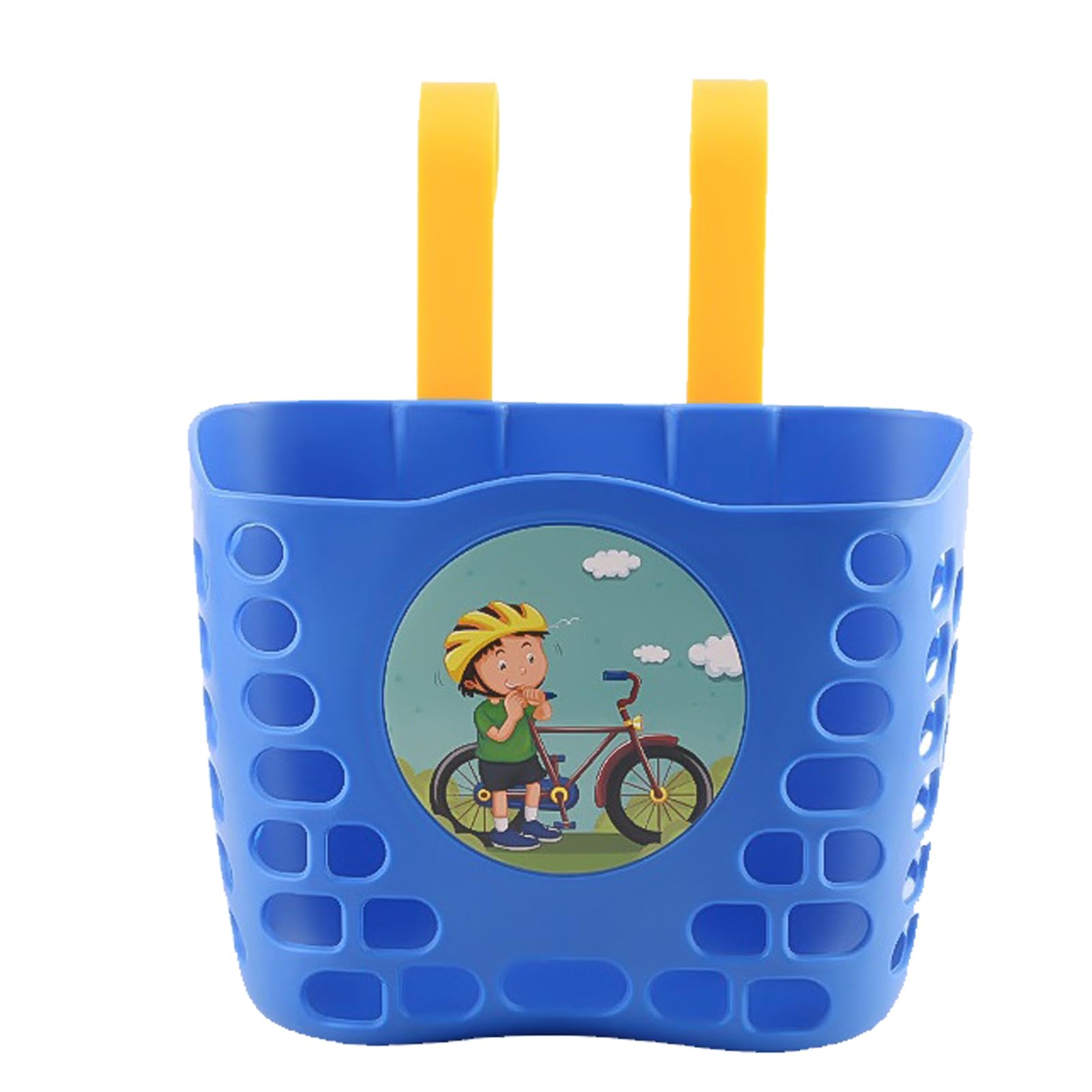 rongweiwang Fahrradkorb für Kinder, praktische Aufbewahrungslösung für Schulbedarf, ABS Lenkertasche, Fahrrad für Kinder, Mädchen, Jungen, D rongweiwang Fahrradkorb für Kinder, praktische Aufbewahrungslösung für Schulbedarf, ABS Lenkertasche, Fahrrad für Kinder, Mädchen, Jungen, D von rongweiwang