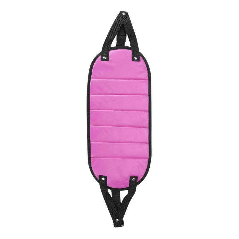 rongweiwang Verstellbare Fußstützenmatte für Reiseflugzeuge, Komfort in der Luft, Polyester, faules Artefakt, Reiseartefakt, Büro Fußstützenmatte, Rosenrot von rongweiwang