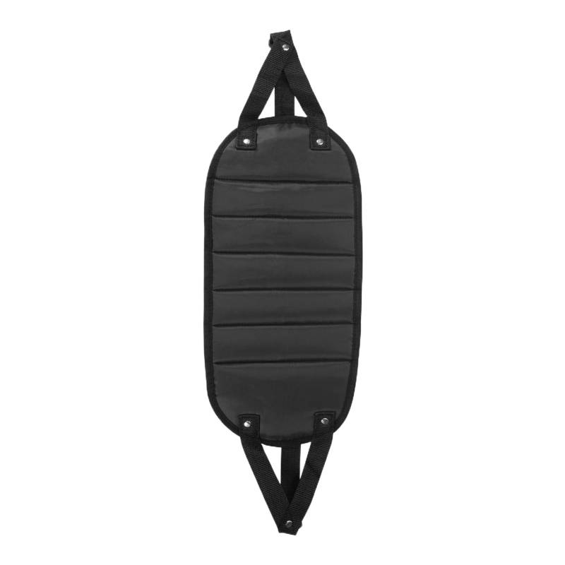 rongweiwang Verstellbare Fußstützenmatte für Reiseflugzeuge, Komfort in der Luft, Polyester, faules Artefakt, Reiseartefakt, Büro Fußstützenmatte, Schwarz von rongweiwang