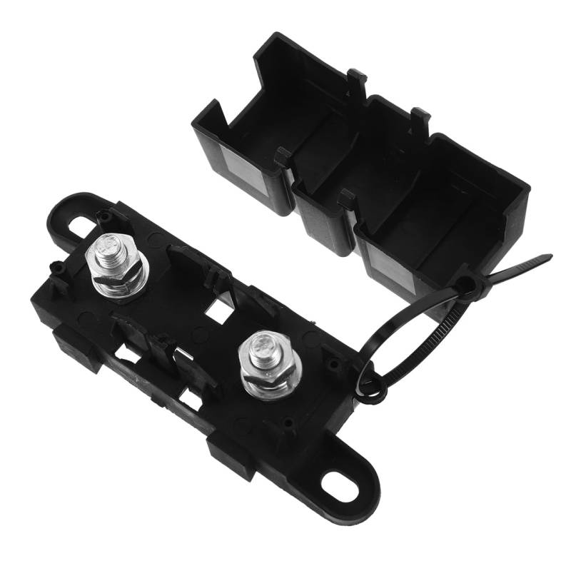 Rosenice Gehäuse mit Sicherungshalter für Auto LKW (M8-Gewinde) von rosenice