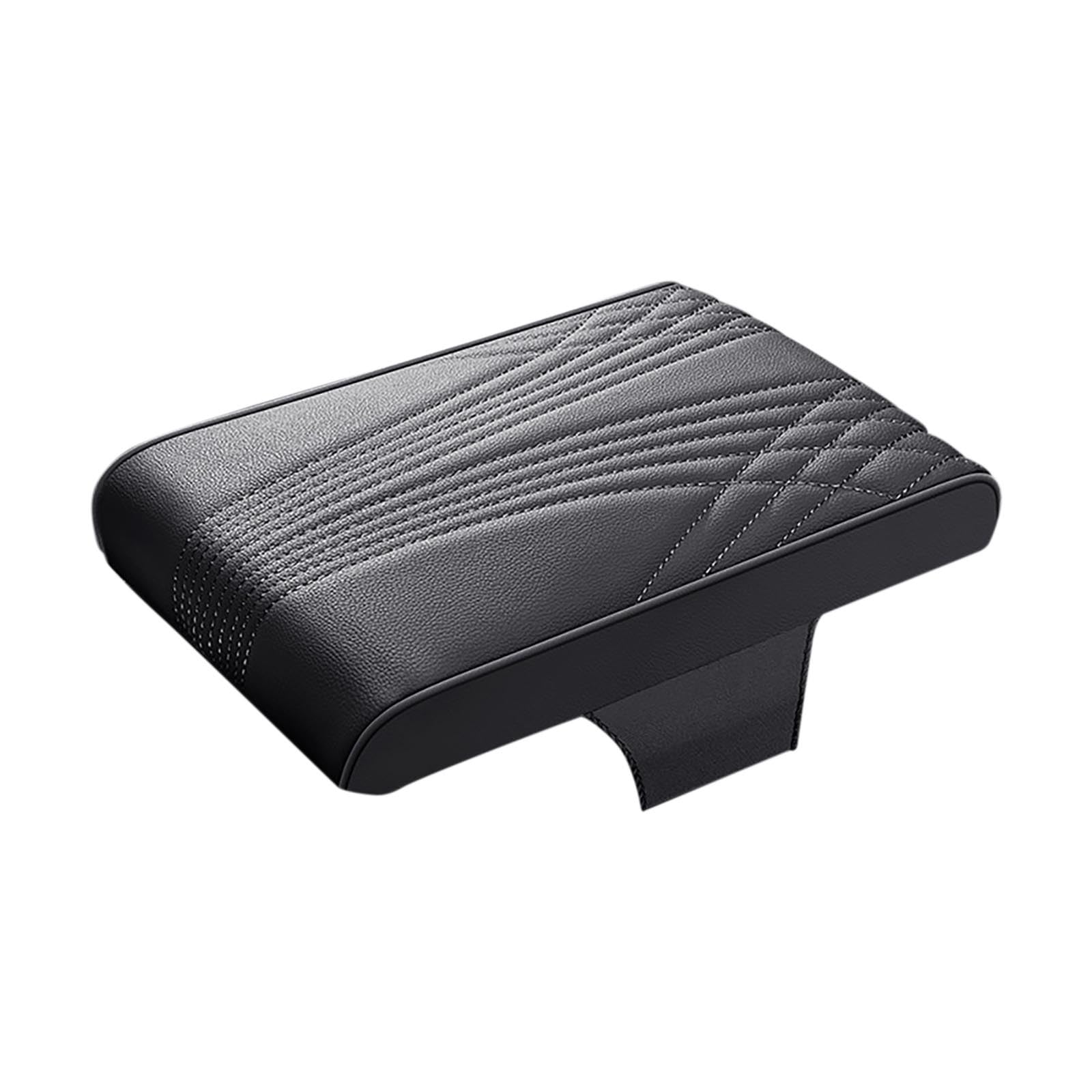 Auto Mittelkonsole Abdeckung Armlehne Box Matte Auto Armlehne Abdeckung Armlehnenpolster Fahrzeug Auto Mittelkonsole Armlehne Pad Automobil Abdeckung Protector AutozubehöR Interieur (Schwarz) von routinfly