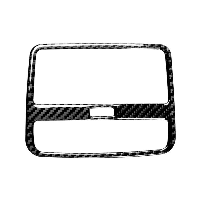 rrx Kohlefaser Innenverkleidung Rahmen Abdeckung Verkleidung kompatibel mit Audi A4 B9 2017-2020 (hintere Lüftungsschlitze) von rrx