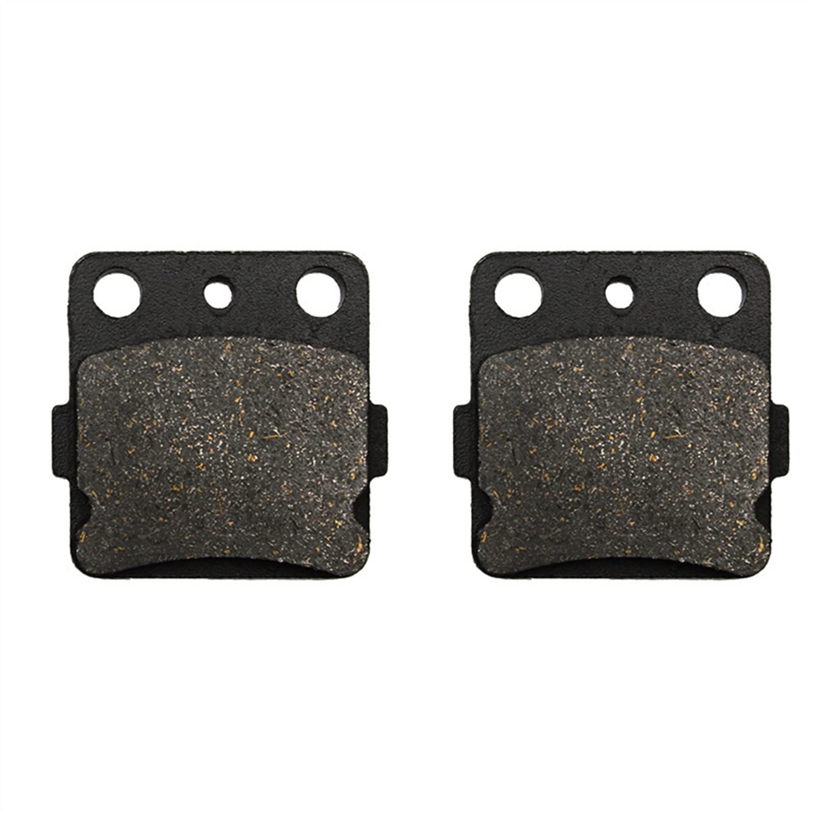 Motorrad-Bremsbeläge Vorne Und Hinten Für Y&amaha Für Grizzly YFM660 YFM660FA YFM 660 Für Hunter 2002 2003 2004 2005 2006 2007 2008 ( Farbe : 1 pair Front Pads ) von rweuiui