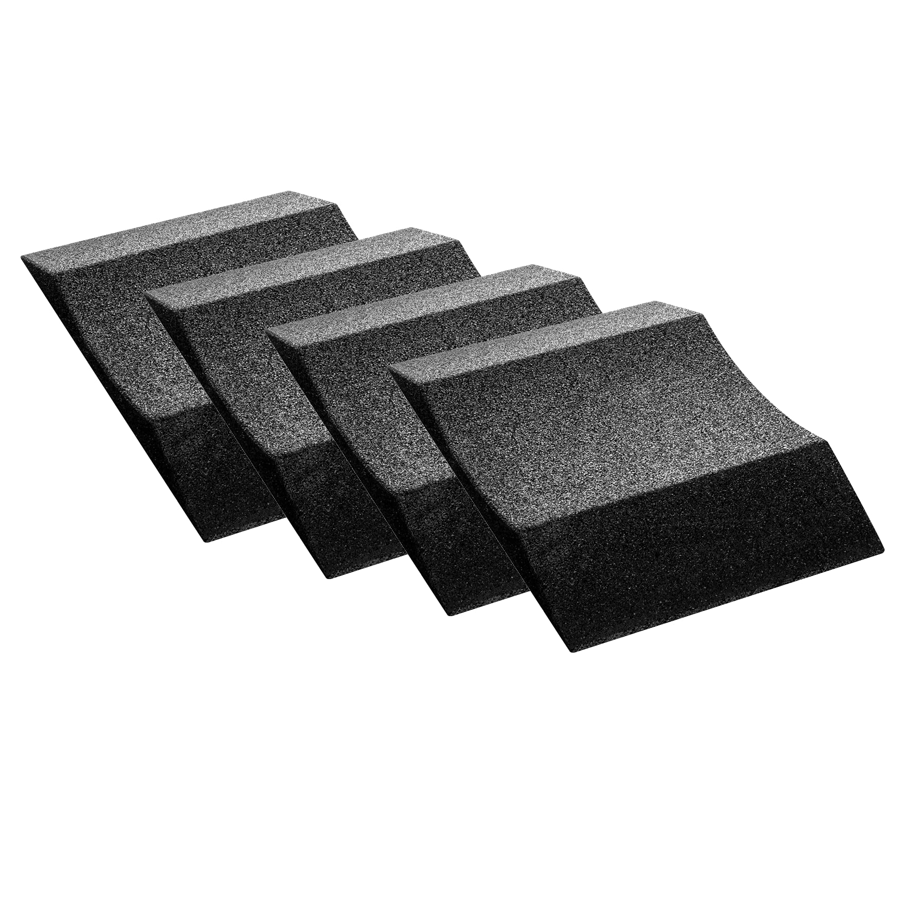 PROFIMAT® 4X Reifenschoner XXL 17-22 Zoll/bis 385er Breite | 60x40x6,5 cm – Reifenwiege aus Gummigranulat PROFIMAT® 4X Reifenschoner XXL 17-22 Zoll/bis 385er Breite | 60x40x6,5 cm – Reifenwiege aus Gummigranulat von safe elastic