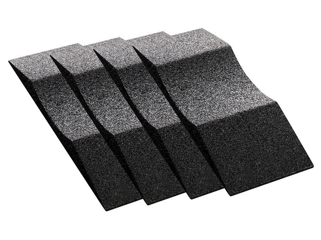 PROFIMAT® 4X Premium Reifenschoner 13-18 Zoll/bis 185er Breite | 60x20x6,5 cm | Gummigranulat – Reifenwiege schmal PROFIMAT® 4X Premium Reifenschoner 13-18 Zoll/bis 185er Breite | 60x20x6,5 cm | Gummigranulat – Reifenwiege schmal von safe elastic